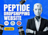 build peptide website, shopify website development or shopify store