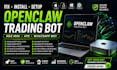 fix setup install open claw mac mini bot whatsapp openclaw trading bot vps setup
