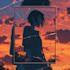 design aesthetic anime lofi background for you