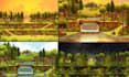design 2d stylized game environments, game assets, tilemap and tilesets