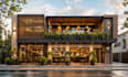 design restaurant commercial kitchen cafe facade 3d render
