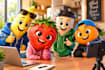 create story ai talking object ai fruit animation videos for tiktok and ads