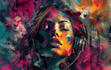 design mixtape album cover art in handrawn