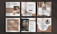 design ecommerce social kit canva templates, promo posts ads designs