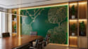 design professional office wall and zoom backgrounds