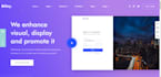 design a modern layout and build a complete website