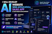 develop ai website, ai web application, ai saas app, ai software development