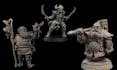 sculpt 3d miniature model tabletop warhammer character dnd mini figures stl file