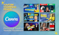 design a stunning youtube thumbnail using canva