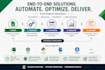 automate workflows using excel, python, sql and alteryx