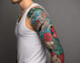 make a traditional japanese irezumi tattoo