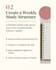 create student motivation and study content designs