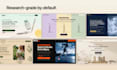 design a custom peptide website with template customization