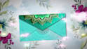 create cinematic royal envelope invitation animation
