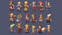 pixel art character 8bit pixel sprite sheet direction sprite pixel art animation
