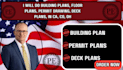 do permit plans, basement plan, deck plan, hvac plan, dadu plan in california