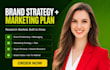 develop your brand strategy, marketing strategy and brand positioning