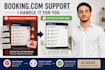 contact booking com customer support on your behalf