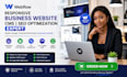design webflow responsive business website cms seo optimization expert