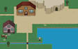 create 2d top down pixel art tileset, rpg tilemap spritesheet, game asset design