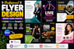 convert your PDF, flyer, or design into editable canva template