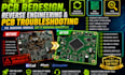 do pcb redesign, reverse engineering and pcb troubleshooting