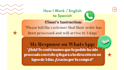 be your spanish customer support agent