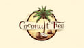do unique coconut tree logo design for your brand