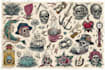 create awesome old school tattoo style design