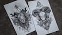 design professional tattoo and custom tattoo