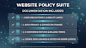 draft terms and conditions and privacy policy