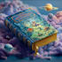 create a beautiful childrens book cover illustration