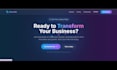 design ai saas landing page, 3d animated website in react tailwind