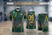design custom full sublimation t shirt and jersey
