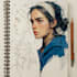 draw a semi realistic character
