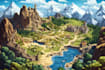 draw a custom map for fantasy