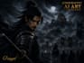 create cinematic ai fantasy samurai art