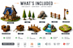 create game ready low poly 3d environments for unity unreal and roblox