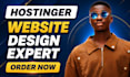 hostinger horizon website hostinger website design wordpress website design