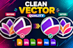 manually vector trace logo into print ready vector file