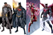 illustrate a superhero comic and marvel character