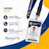 design pvc id cards, badges, and custom lanyards