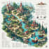 create custom amusement park and event venue maps