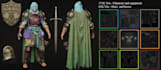 realistic 3d character modeling, game assets using unreal engine, unity, blender