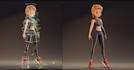 2d 3d model rig fix animate 52 arkit blendshape blender cc5 c4d iclone cc4