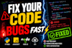 fix python, javascript, nodejs and API bugs fast