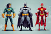 do an amazing superhero comic cartoon characters