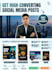 design professional social media posts