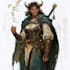create a 2d dnd character art