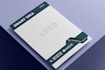 minimalist business card,  email signature and letterhead